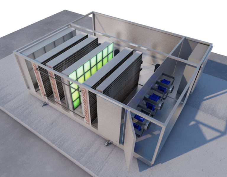 Horizontal Indoor/Outdoor Units Cannabis HVAC Solutions InSpire